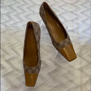 Gucci Monogram Canvas Shoes